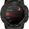 Garmin Instinct 3 AMOLED Aluminium 50mm Αδιάβροχο Smartwatch με Παλμογράφο (Black with Charcoal Band)