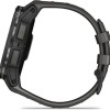 Garmin Instinct 3 AMOLED Aluminium 50mm Αδιάβροχο Smartwatch με Παλμογράφο (Black with Charcoal Band)