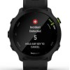 Garmin Forerunner 55 42mm Αδιάβροχο Smartwatch με Παλμογράφο (Black)