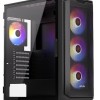 Krux Orona Gaming Midi Tower Κουτί Υπολογιστή με Πλαϊνό Παράθυρο Μαύρο