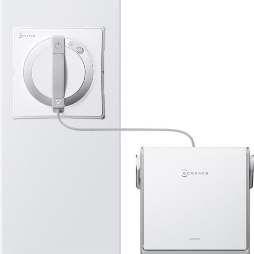 Ecovacs Winbot W2 Pro Omni Καθαριστής Τζαμιών Ρομπότ Μπαταρίας Λευκός