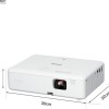 Epson CO-W01 Projector 3LCD HD Απλής Λάμπας με Ενσωματωμένα Ηχεία