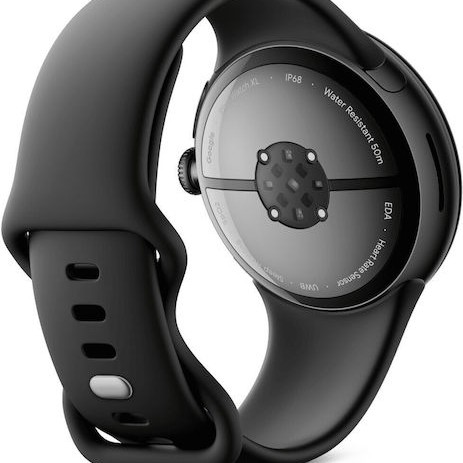 Google Pixel Watch 3 LTE Aluminium 45mm Αδιάβροχο με Παλμογράφο (Obsidian)