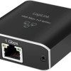 Logilink Network Splitter 1 To 2 Gigabit 1000 Mbit S Usb Powered Up To 100m Black 