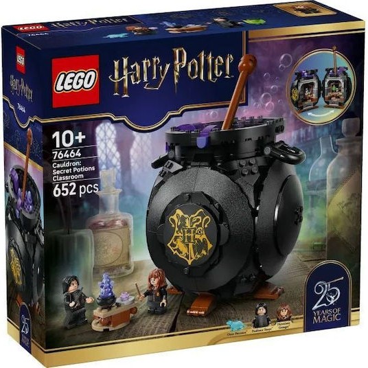 LEGO Harry Potter Cauldron: Secret Potions Classroom για 10+ Ετών 652τμχ