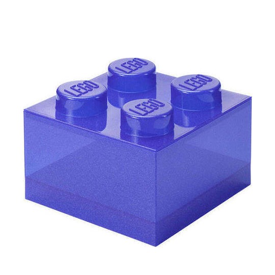 Lego Παιδικό Κουτί Αποθήκευσης από Πλαστικό Μωβ