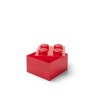 Lego Παιδικό Κουτί Αποθήκευσης από Πλαστικό Κόκκινο