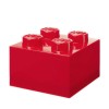 Lego Παιδικό Κουτί Αποθήκευσης από Πλαστικό Κόκκινο