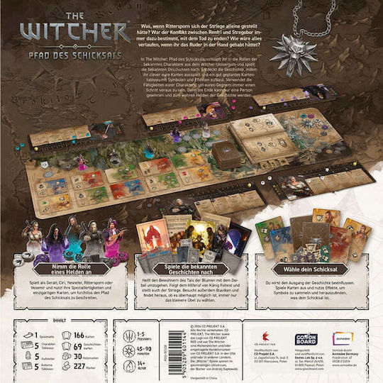 Επιτραπέζιο Παιχνίδι The Witcher: Pfad des Schicksals για 2-4 Παίκτες 14+ Ετών GOBD0009 Asmodee