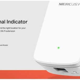 Mercusys ME30 v1 WiFi Extender Dual Band (2.4 & 5GHz) 1200Mbps