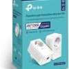TP-LINK TL-PA7017P KIT v4 Powerline Διπλό για Ενσύρματη Σύνδεση με Passthrough Πρίζα και Θύρα Gigabit Ethernet