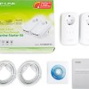 TP-LINK TL-PA8030P KIT v1 Powerline Διπλό για Ενσύρματη Σύνδεση με Passthrough Πρίζα και 3 Θύρες Gigabit Ethernet