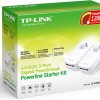 TP-LINK TL-PA8030P KIT v1 Powerline Διπλό για Ενσύρματη Σύνδεση με Passthrough Πρίζα και 3 Θύρες Gigabit Ethernet