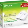 TP-LINK TL-PA8030P KIT v1 Powerline Διπλό για Ενσύρματη Σύνδεση με Passthrough Πρίζα και 3 Θύρες Gigabit Ethernet