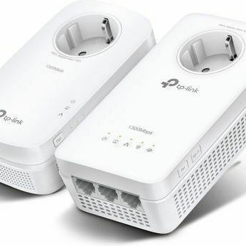 TP-LINK TL-WPA8631P v4 Powerline για Ασύρματη Σύνδεση Wi‑Fi 5 με Passthrough Πρίζα και 3 Θύρες Gigabit Ethernet