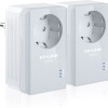 TP-LINK TL-PA4010PKIT v2.3 Powerline Διπλό για Ενσύρματη Σύνδεση με Passthrough Πρίζα και Θύρα Ethernet