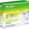 TP-LINK TL-PA4010PKIT v2.3 Powerline Διπλό για Ενσύρματη Σύνδεση με Passthrough Πρίζα και Θύρα Ethernet