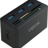 LogiLink Card Reader USB 3.0 για SD/microSD/MemoryStick/CompactFlash