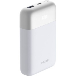 D-Link DPP-101 Power Bank 10000mAh 18W με Θύρα USB-A και Θύρα USB-C Λευκό