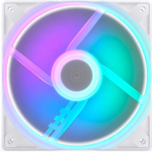 Endorfy Stratus Case Fan 120mm με ARGB Φωτισμό και Σύνδεση 3-Pin / 4-Pin PWM Λευκό