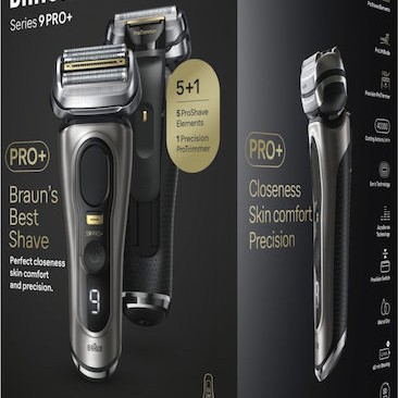 Braun Series 9 9565CC Foil Ξυριστική Μηχανή Προσώπου Επαναφορτιζόμενη