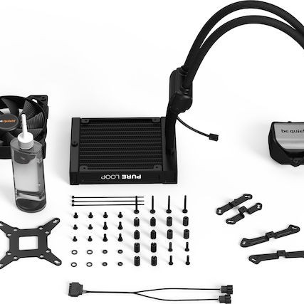 Be Quiet PURE LOOP Υδρόψυξη Επεξεργαστή Μονού Ανεμιστήρα 120mm για Socket AM4/AM5/1200/115x