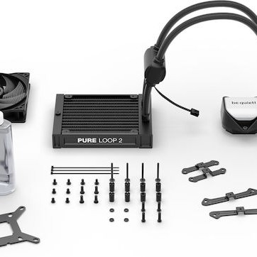Be Quiet Pure Loop 2 Υδρόψυξη Επεξεργαστή Μονού Ανεμιστήρα 120mm για Socket AM4/AM5/1700/1200/115x με ARGB Φωτισμό