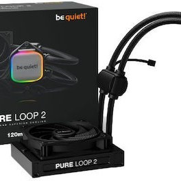 Be Quiet Pure Loop 2 Υδρόψυξη Επεξεργαστή Μονού Ανεμιστήρα 120mm για Socket AM4/AM5/1700/1200/115x με ARGB Φωτισμό