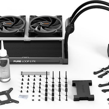 Be Quiet PURE LOOP 2 FX Υδρόψυξη Επεξεργαστή Διπλού Ανεμιστήρα 140mm για Socket AM4/AM5/1700/1200/115x με ARGB Φωτισμό