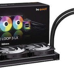 Be Quiet Pure Loop 3 LX 360mm Υδρόψυξη Επεξεργαστή 120mm με RGB Φωτισμό
