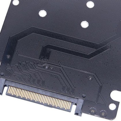 Ngff M.2 Nvme To U.2 2 Ports Adapter Card Dual Ssd To U.2 Sff-8639 Card Adapter