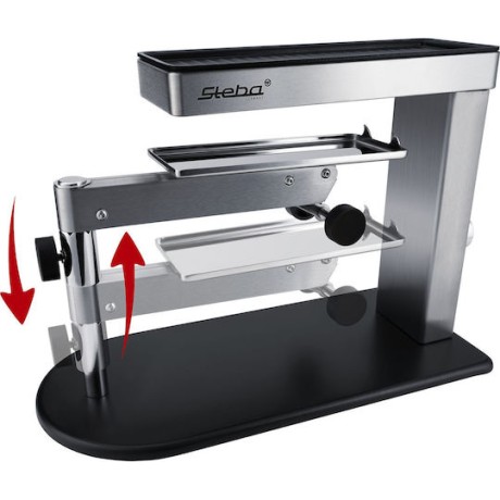 Steba Επιτραπέζια Ηλεκτρική Ψησταριά Raclette Λείας Πλάκας 600W με Ρυθμιζόμενο Θερμοστάστη 23.5x8.5εκ.