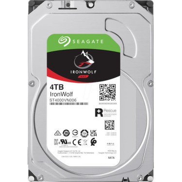 Seagate Ironwolf 4TB HDD Σκληρός Δίσκος 3.5