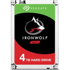 Seagate Ironwolf 4TB HDD Σκληρός Δίσκος 3.5