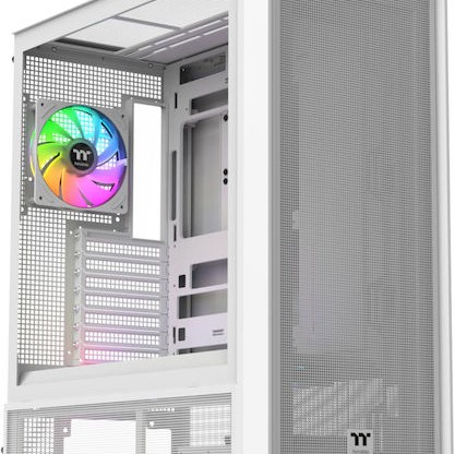 Thermaltake S380 TG ARGB Midi Tower Κουτί Υπολογιστή με Πλαϊνό Παράθυρο Snow White