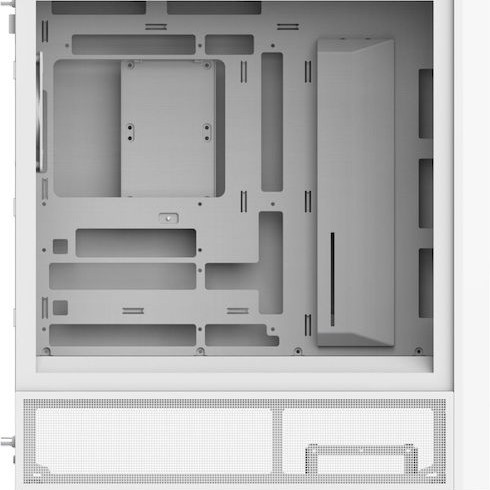 Thermaltake S380 TG ARGB Midi Tower Κουτί Υπολογιστή με Πλαϊνό Παράθυρο Snow White