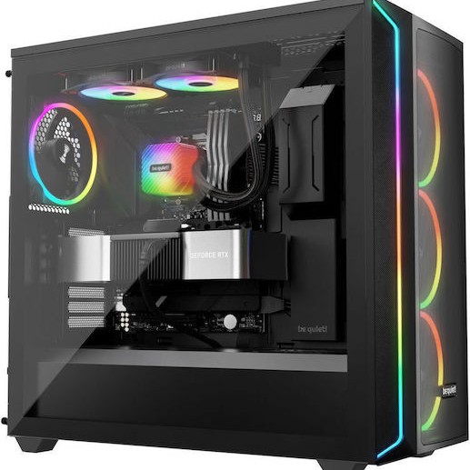 Be Quiet Light Loop Υδρόψυξη Επεξεργαστή Διπλού Ανεμιστήρα 120mm για Socket AM4/AM5/1700/1200/115x με ARGB Φωτισμό