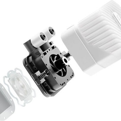 Be Quiet Light Loop Υδρόψυξη Επεξεργαστή Διπλού Ανεμιστήρα 120mm για Socket AM4/AM5/1700/1200/115x με ARGB Φωτισμό Λευκή