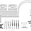 Be Quiet Light Loop Υδρόψυξη Επεξεργαστή Διπλού Ανεμιστήρα 120mm για Socket AM4/AM5/1700/1200/115x με ARGB Φωτισμό Λευκή