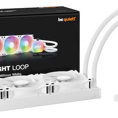 Be Quiet Light Loop Υδρόψυξη Επεξεργαστή Τριπλού Ανεμιστήρα 120mm για Socket AM4/AM5/1700/1200/115x με RGB Φωτισμό Λευκή