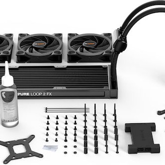 Be Quiet PURE LOOP 2 FX Υδρόψυξη Επεξεργαστή Τριπλού Ανεμιστήρα 120mm για Socket AM4/AM5/1700/1200/115x με ARGB Φωτισμό