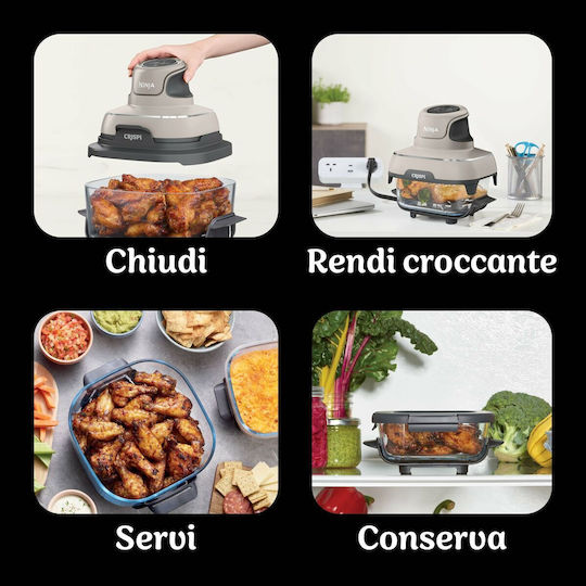 Ninja CRISPi Air Fryer 3.8lt Μπεζ