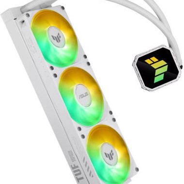 Asus TUF GAMING LC III 360 Υδρόψυξη Επεξεργαστή Τριπλού Ανεμιστήρα 120mm για Socket AM4/AM5/1700/1200 με ARGB Φωτισμό Λευκή