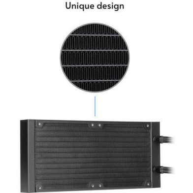 Chieftec Iceberg 24 Υδρόψυξη Επεξεργαστή Διπλού Ανεμιστήρα 120mm για Socket AM4/AM5/1700/1200/115x με RGB Φωτισμό