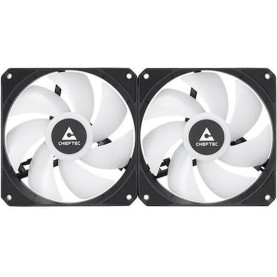 Chieftec Iceberg 24 Υδρόψυξη Επεξεργαστή Διπλού Ανεμιστήρα 120mm για Socket AM4/AM5/1700/1200/115x με RGB Φωτισμό