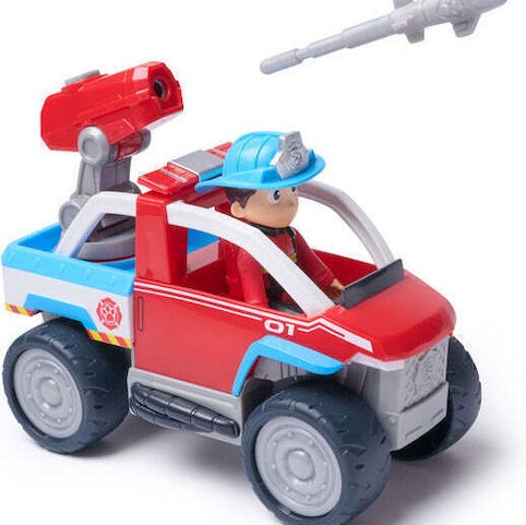 Spinmaster Paw Patrol Fire Rescue Ryders Rettungsfahrzeug Mit Drohnen-abwerfer Und Ryder Figur