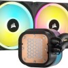 Corsair ICUE Link H100i Υδρόψυξη Επεξεργαστή Διπλού Ανεμιστήρα 120mm για Socket AM4/AM5/1700/1200/115x με RGB Φωτισμό