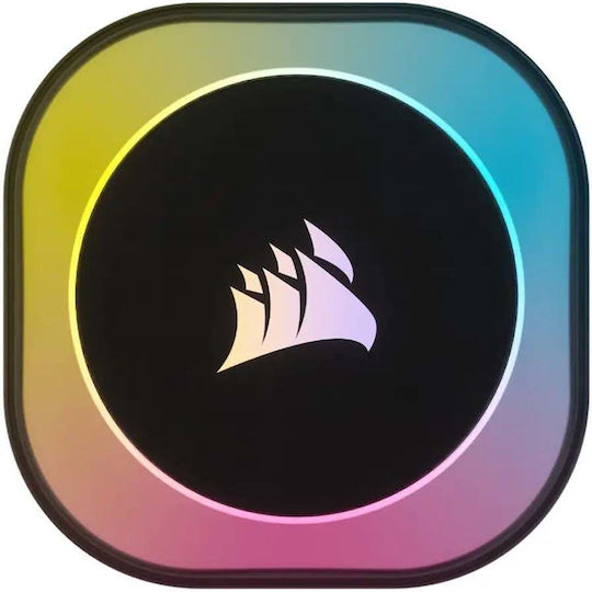 Corsair ICUE Link H100i Υδρόψυξη Επεξεργαστή Διπλού Ανεμιστήρα 120mm για Socket AM4/AM5/1700/1200/115x με RGB Φωτισμό