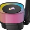 Corsair ICUE Link H100i Υδρόψυξη Επεξεργαστή Διπλού Ανεμιστήρα 120mm για Socket AM4/AM5/1700/1200/115x με RGB Φωτισμό