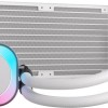 Corsair ICUE Link H100i Υδρόψυξη Επεξεργαστή Διπλού Ανεμιστήρα 120mm για Socket AM4/AM5/1700/1200/115x με RGB Φωτισμό Λευκή